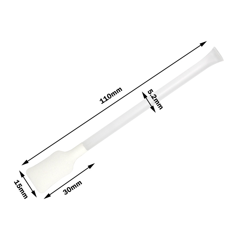IPASS-4.5海绵头挤压清洁棉签擦拭棒