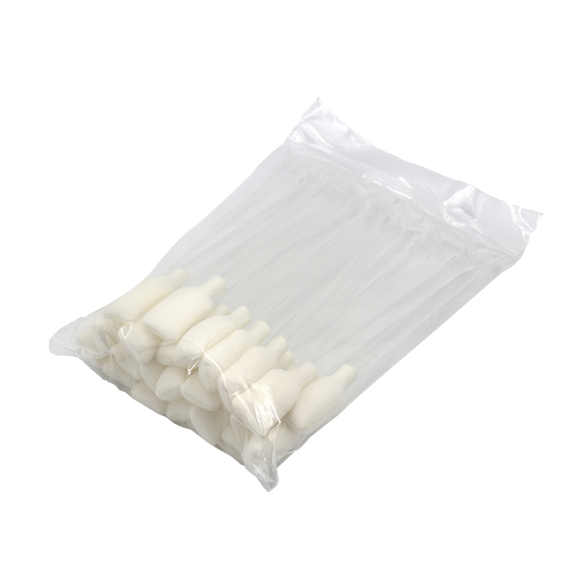 IPASS-4.5海绵头挤压清洁棉签擦拭棒